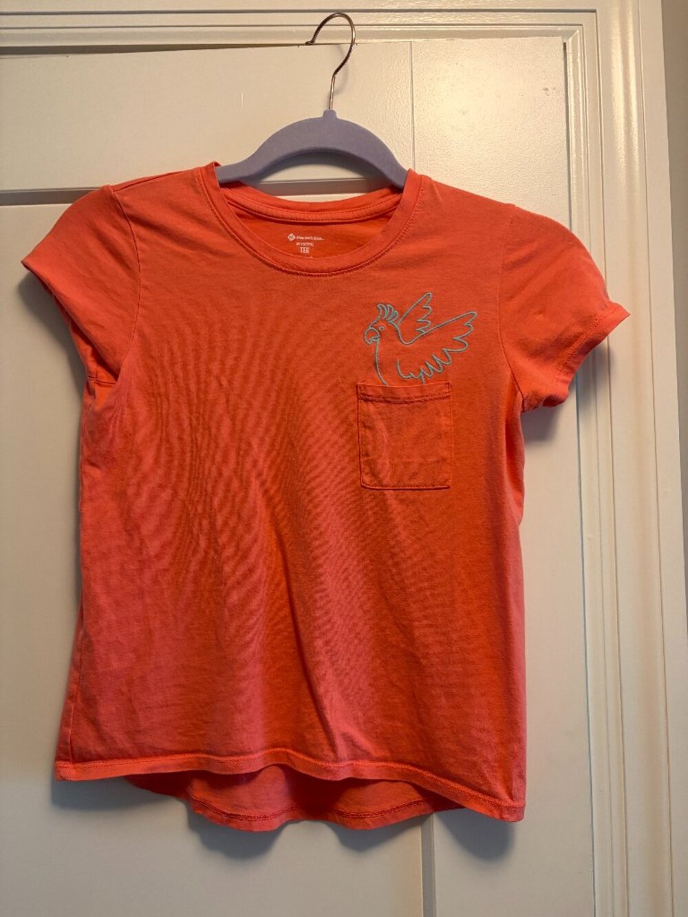 Members Mark Coral Parrot Shirt